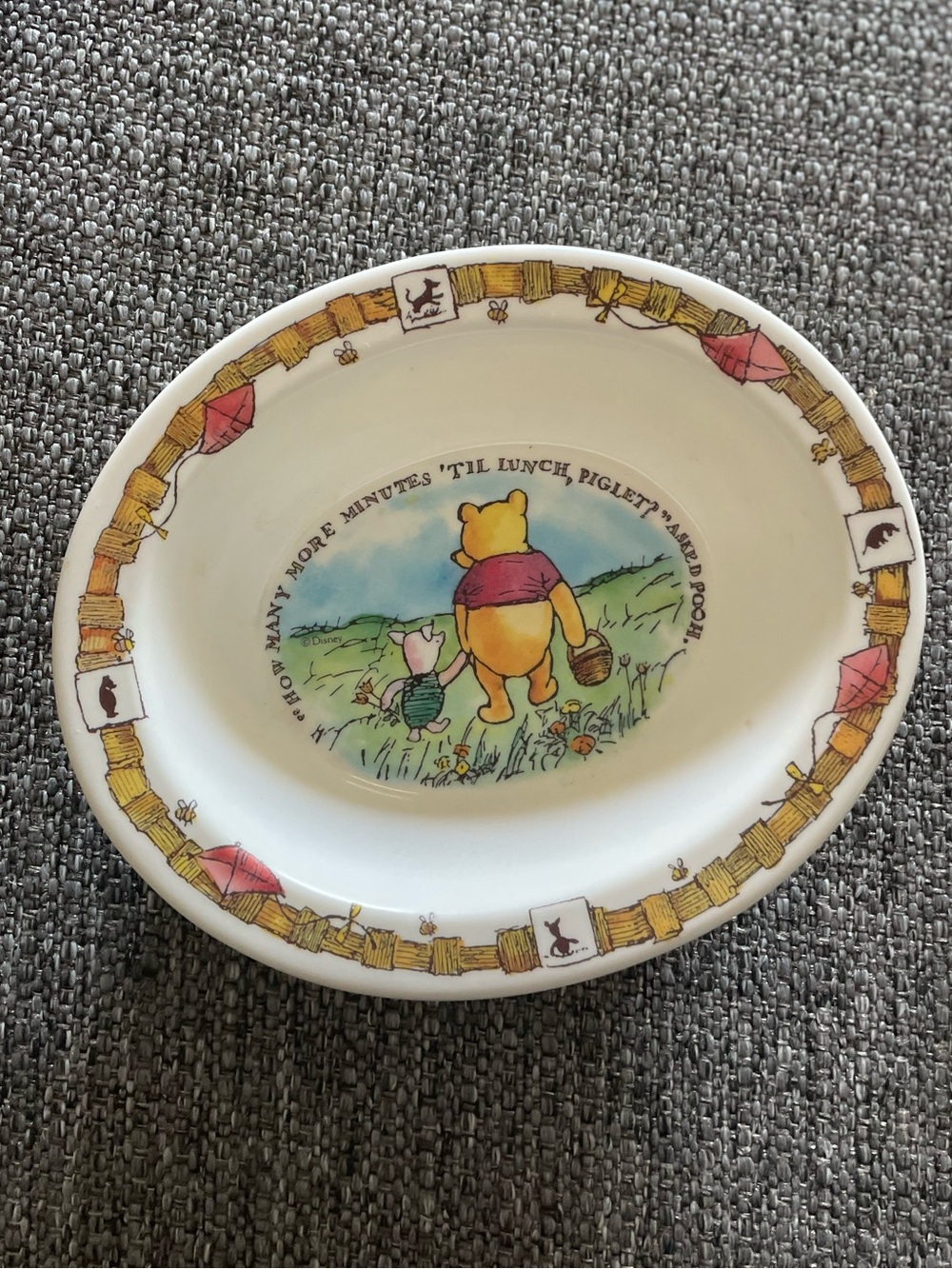 Vintage Winnie the Pooh & Piglet Dish